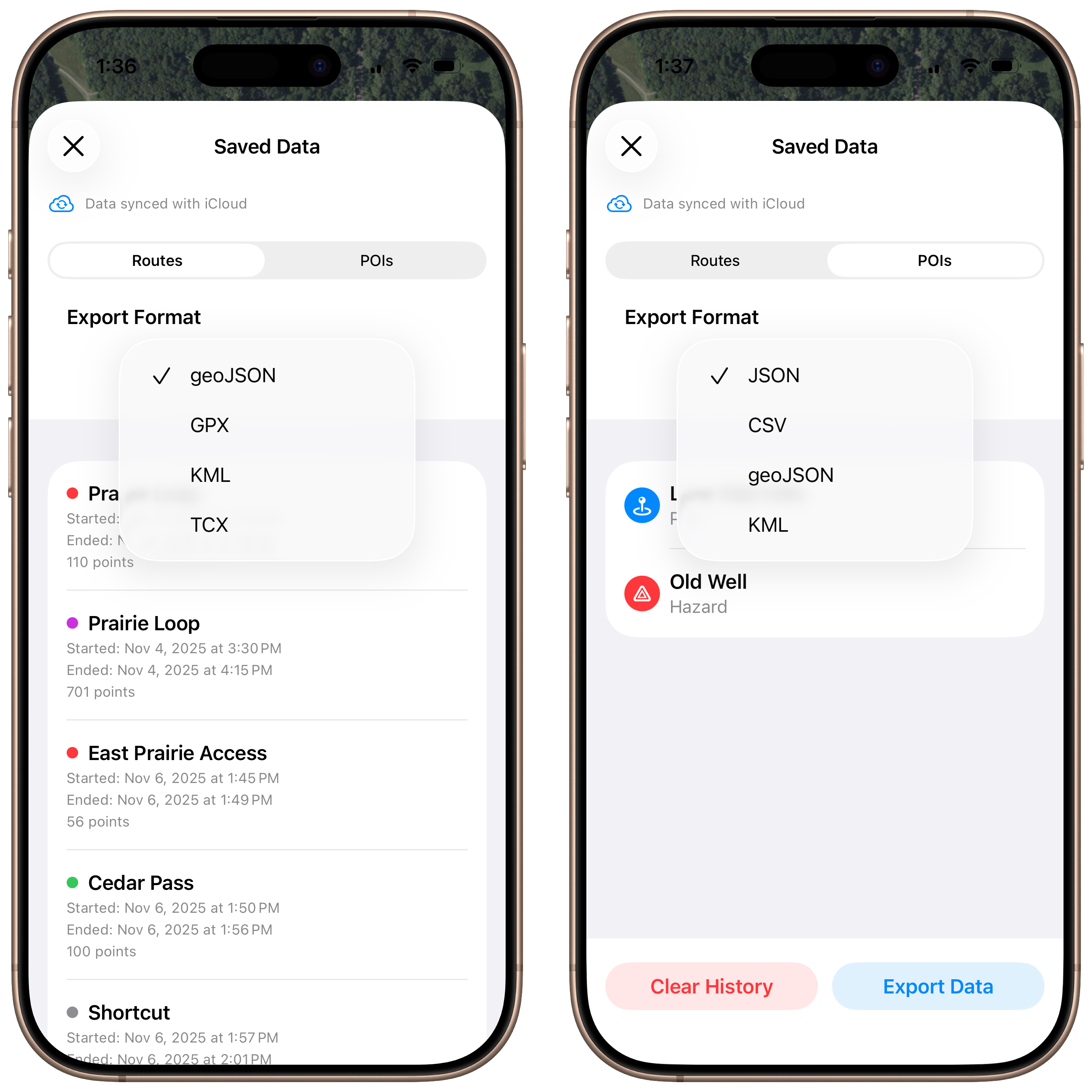 Industry-Standard Data Export